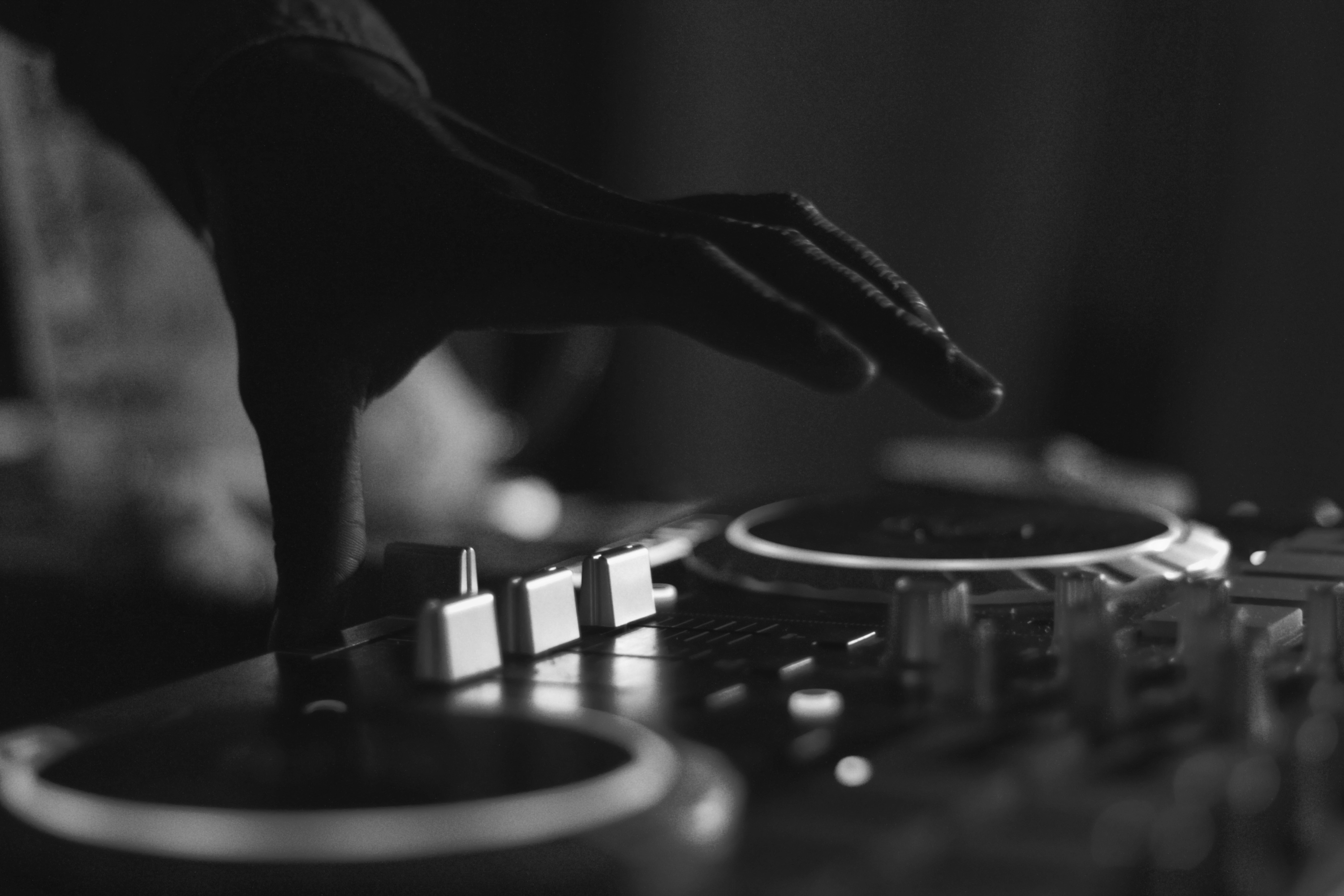 DJ equipment ready for an event